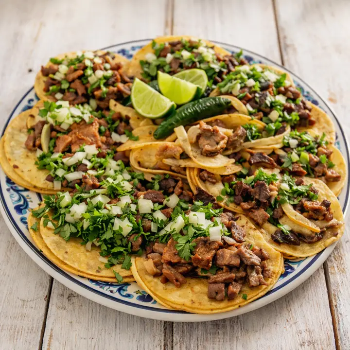 Mini Tacos de asada